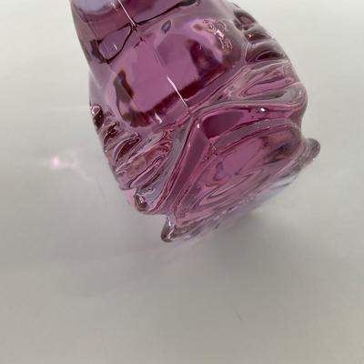 -226- HEISEY | By Imperial Marked Lavender Ice Hen