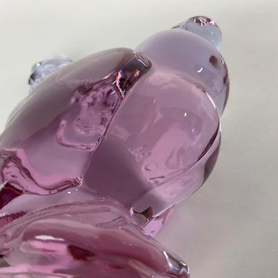 -226- HEISEY | By Imperial Marked Lavender Ice Hen