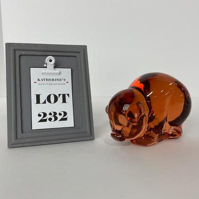 -232- IMPERIAL | Marked Peach Momma Pig