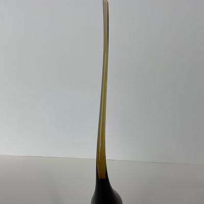 -235- VIKING | Mid Century Brown Long Tail Bird