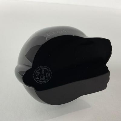 -237- BACCARAT | Stamped & Signed Black Rabbit
