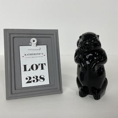 -238- BOYD | Imperial Marked Black Woodchuck Beaver