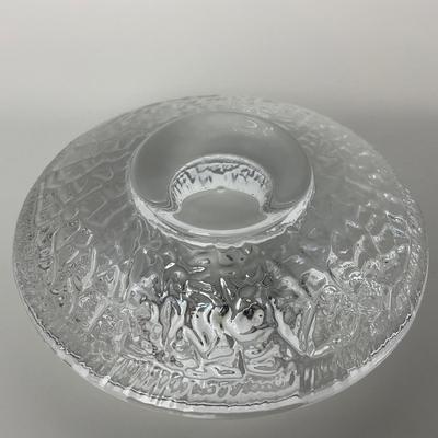 -240- ORREFORS | Marked Crystal Candle Holder