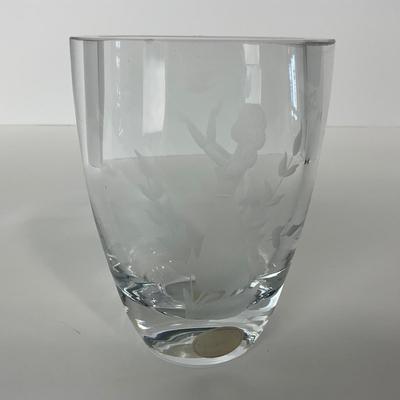 -241- ORREFORS | Signed & Marked Etched Vase