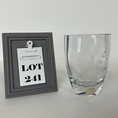 -241- ORREFORS | Signed & Marked Etched Vase