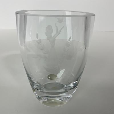 -241- ORREFORS | Signed & Marked Etched Vase