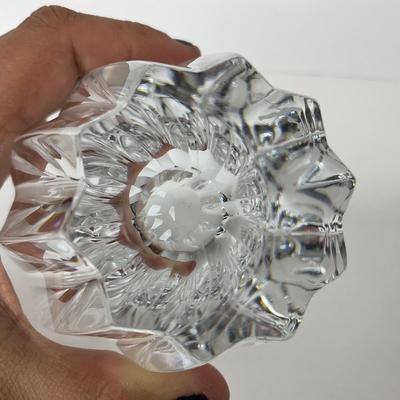 -242- ORREFORS | Signed Heavy Crystal Vase