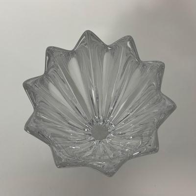 -242- ORREFORS | Signed Heavy Crystal Vase