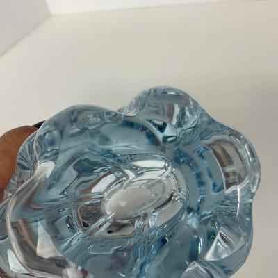 -243- ORREFORS | Signed Heavy Crystal Vase