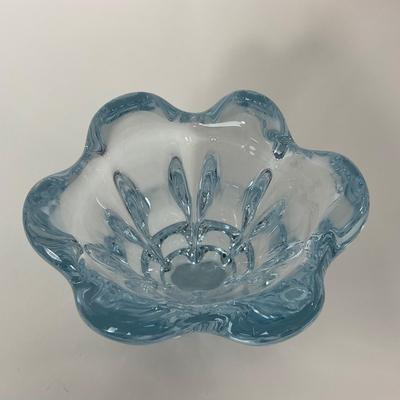 -243- ORREFORS | Signed Heavy Crystal Vase