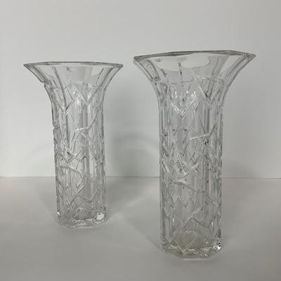-244- WATERFORD | By Marquis Clear Crystal Vase