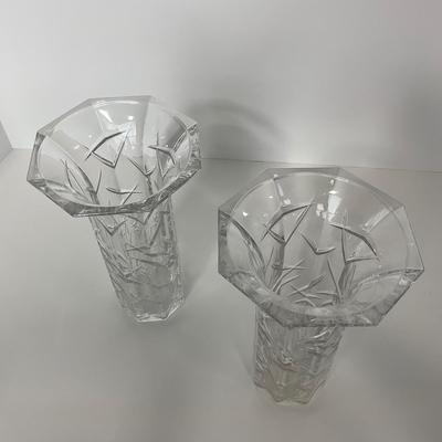 -244- WATERFORD | By Marquis Clear Crystal Vase