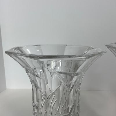 -244- WATERFORD | By Marquis Clear Crystal Vase