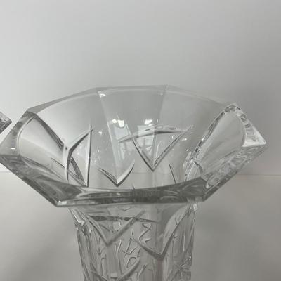 -244- WATERFORD | By Marquis Clear Crystal Vase