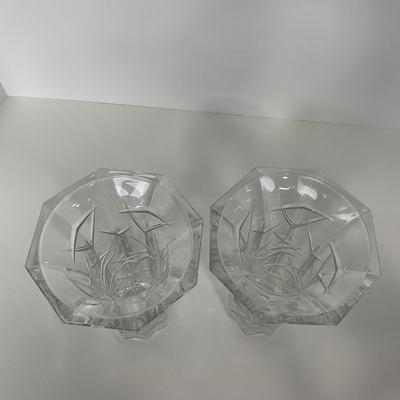-244- WATERFORD | By Marquis Clear Crystal Vase