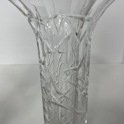 -244- WATERFORD | By Marquis Clear Crystal Vase