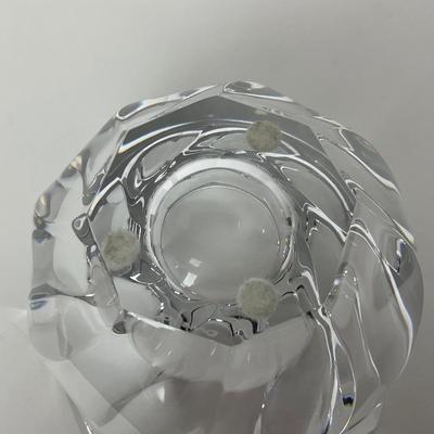 -246- ORREFORS | Signed Heavy Crystal Dish