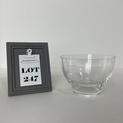 -247- WATERFORD | By Marquis Signed Dish