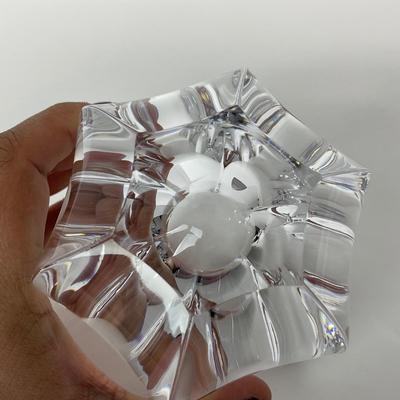 -248- ORREFORS | Signed & Sticker Small Crystal Vase