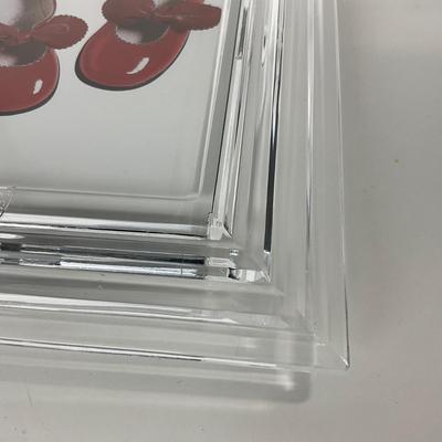 -249- ORREFORS | Signed & Sticker Crystal Frame