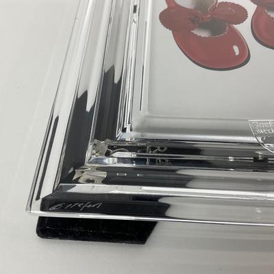 -249- ORREFORS | Signed & Sticker Crystal Frame