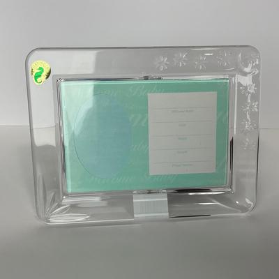-250- WATERFORD | Signed & Sticker Crystal Frame