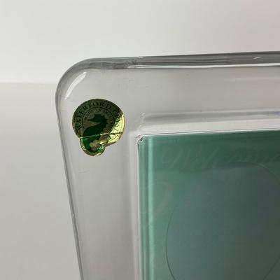 -250- WATERFORD | Signed & Sticker Crystal Frame