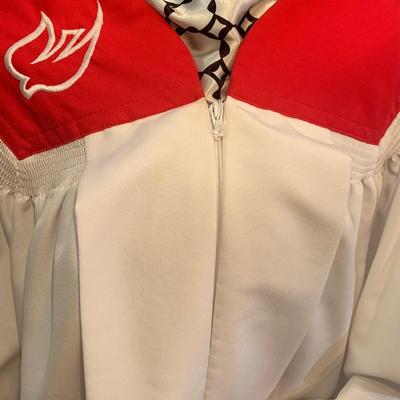 Regency Choir Robe with Embroidered Dove of Peace - American Made (Size Large)"
