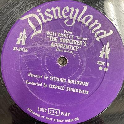 Walt Disney Presents Peter and the Wolf / Sorcerer's Apprentice, 3926 #1 Disneyland LP Record 33rpm