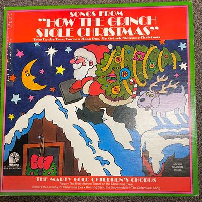 Songs From How The Grinch Stole Christmas Vinyl Record LP 33 rpm