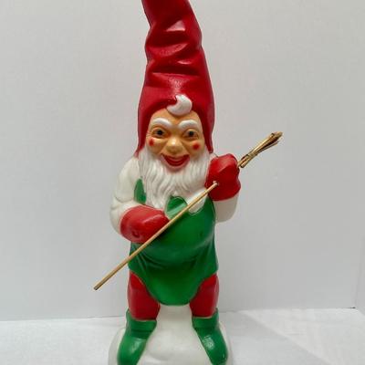 RARE Vintage 1978 Carolina Enterprises Blow Mold Elf
