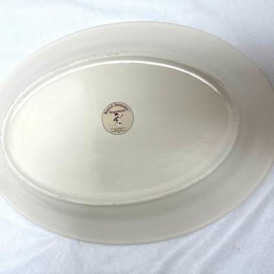 Vintage Royal seasons Stoneware Serving Platter