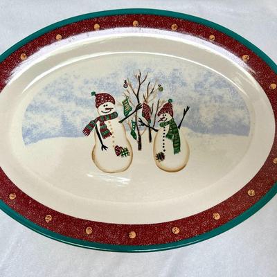 Vintage Royal seasons Stoneware Serving Platter