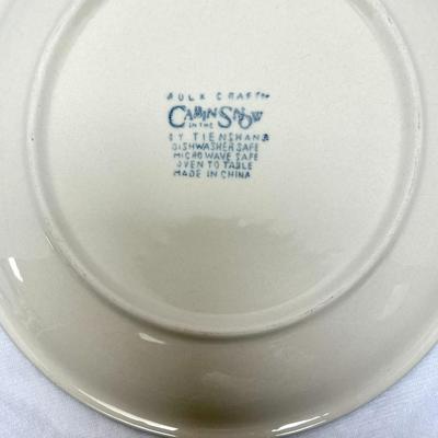 Tienshan Folk Craft Christmas Plate