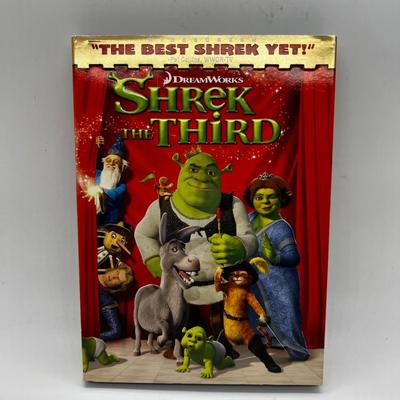 Shrek the Third DVD DreamWorks movie