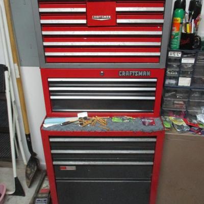 Craftsman Triple Stack Toolbox with Tools