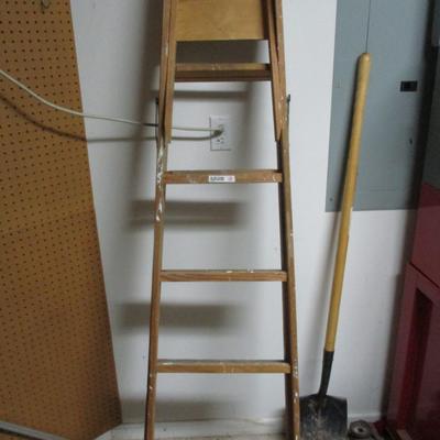 6 Foot Werner Wooden Ladder