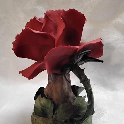 Capodimonte Red Rose