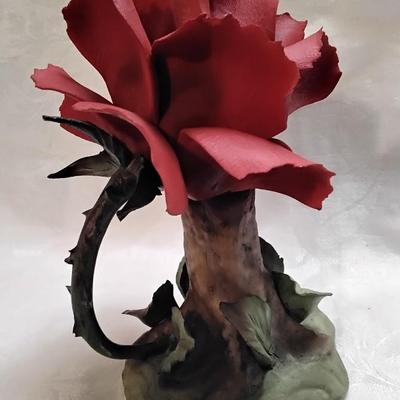 Capodimonte Red Rose