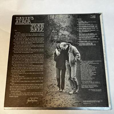 Joan Baez - Davidâ€™s Album vinyl record album 33 rpm