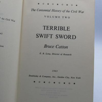 Vintage History Book Terrible Swift Sword The Centennial History of the Civil War Volume II