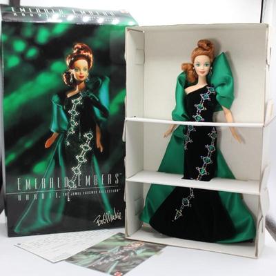 Emerald Embers Barbie Bob Mackie The Jewel Essence Collection Mattel 15521