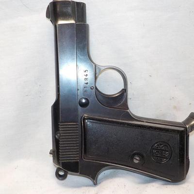 Pietro Beretta 1952 vintage-Gardone Vt. cal, 7.65 . est. $$300 to $500.