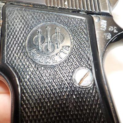 P. Beretta Mod. 950 -B cal. 9.35 pistol made Italy. est. $150 to $300.