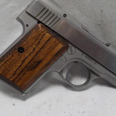 Kurz Backup  9mm, Cal.  380 by OMC, Calif. . est. $125 to $300.