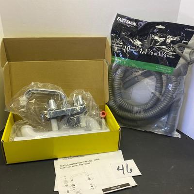 Washing Machine Hose and Faucet