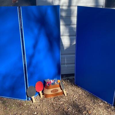 Ping Pong Table Top With Pads
