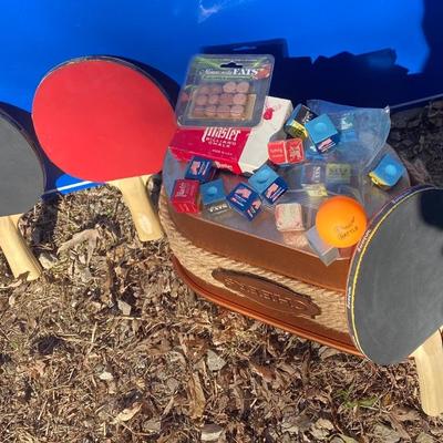 Ping Pong Table Top With Pads