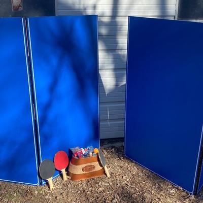 Ping Pong Table Top With Pads