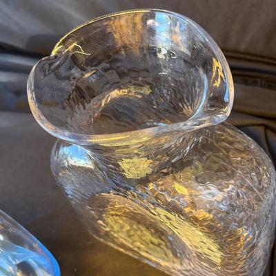 Blenko Carafe & Studio Art Bottle